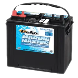 12V Deka Marine/RV Dual Purpose Starting/Cycle Service Group 24 550 CCA 140 RC Battery
