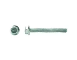 3/8"-16 x 1/2" SAE J429 Grade 5 Zinc Finish Steel Hex Serrated Flange Bolt