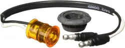 3/4" Amber Truck-Lite LED 33 Series Grommet Marker Light