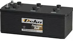 12V Deka Heavy-Duty Group 8D Flat Top 1400 CCA 430 RC Maintenance Free Commercial Cranking Battery