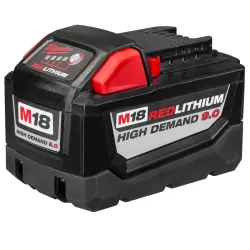 M18 Milwaukee REDLITHIUM HD 9.0Ah Lithium-Ion High Demand Power Tool Battery