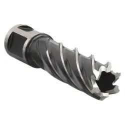 9/16" x 2" x .0500" Milwaukee Black Oxide Finish HSS 3/4" Weldon Shank Annular Cutter