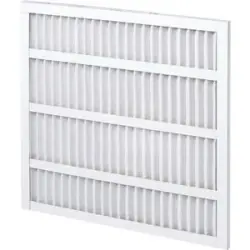 14"H x 25"W x 1"D MERV 8 Synthetic Fiber Koch Standard Capacity Wire Backed Pleated Air Filter