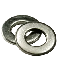5/16" Low Carbon Zinc Finish Steel SAE Flat Washer