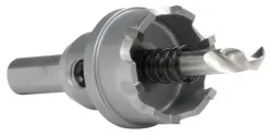 1-1/8"Dia 3/16"DOC 3/8" Shank Hougen Holcutter Carbide-Tipped Ejection Spring Hole Cutter