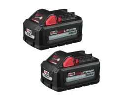 M18 Milwaukee REDLITHIUM XC 6.0Ah Lithium-Ion High Output Power Tool Battery 2-Pack