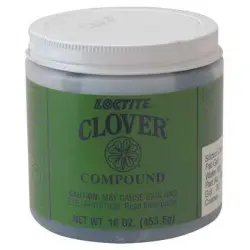 16oz Jar Loctite Clover Compound Grade G 80-Grit Silicon Carbide Pat Gel Water Mix