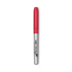 Rambunctious Red Fine BIC Intensity Bullet Tip Permanent Marker 12Ct