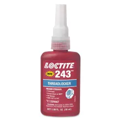 50mL Bottle Loctite 243 Blue Oil Resistant Medium Strength Threadlocker