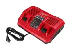 Milwaukee M18 Dual Bay Two-Port Simultaneous Rapid Battery Charger