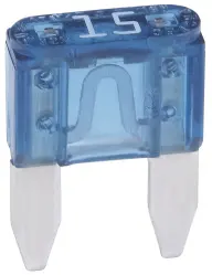 15 Amp 32V Blue Bussmann ATM Series Automotive Blade Type Fuse