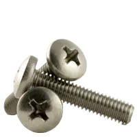 M3-0.5 x 6mm Phillips Pan Head Grade A2 Stainless Steel Machine Screw