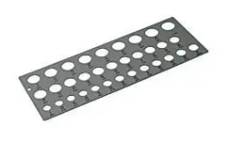 Huot #1-#60 Wire Size Drill Gauge