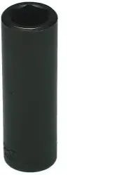 1/2" Drive 9/16" Wright Black Phosphate Finish 6pt Deep Impact Socket