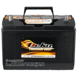 12V Deka Heavy-Duty Group 31 (Post) 950 CCA 175 RC Maintenance Free Commercial Cranking Battery