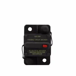 100 Amp 42V Bussmann Type III Switchable Manual Reset Surface Mount Circuit breaker