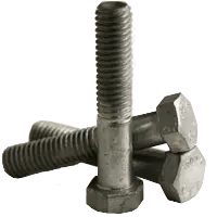 1"-8 x 4" ASTM A307 Grade A Hot Dip Galvanized Steel Hex Bolt
