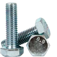 M12-1.25 x 25mm DIN 961 Class 8.8 Zinc Finish Steel Hex Cap Screw