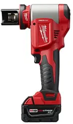 11pc 10-Ton Milwaukee M18 FORCELOGIC Lithium-Ion Cordless Brushless EXACT Knockout Tool Kit