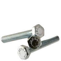 1/2"-13 x 4" Grade 5 Zinc Finish Steel Hex Tap Bolt