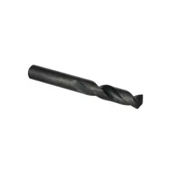 #37 Drill America 135° Split Point Black Oxide Finish HSS Screw Machine Length Stub Drill