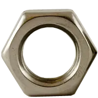 3/8"-16 Grade 18-8 Stainless Steel Hex Jam Nut