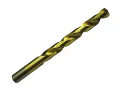 15/64" QualTech 118 Point TiN Coated HSS Jobber Length Drill