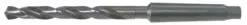 17/32" Drillco 1450 Series 118 Point Black Oxide Finish HSS Taper Undersize Shank Drill