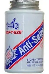 14oz Flat Top Can Saf-T-Eze NSF Registered Food &amp; Drug Grade Anti-Seize