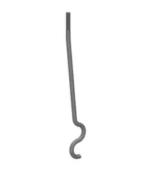 5/8&quot; x 17-5/8&quot; Simpson Strong-Tie ASTM F1554 Grade 36 Plain Finish Steel Anchor Bolt