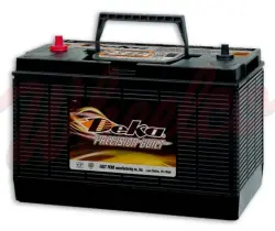 12V Deka Severe Service Group 31 (Stud) 730 CCA Maintenance Free Commercial High Cycle Life Battery