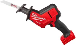 7/8" Stroke Milwaukee M18 FUEL Lithium-Ion Cordless Brushless Hackzall Reciprocating Saw