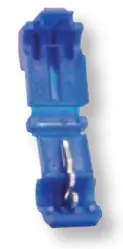 16-14 AWG .250" Tab Blue Nylon T-Tap Connector
