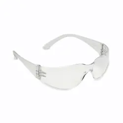 Clear Anti-Scratch Lens Clear Frame Bulldog Clear Temple Safety Glasses